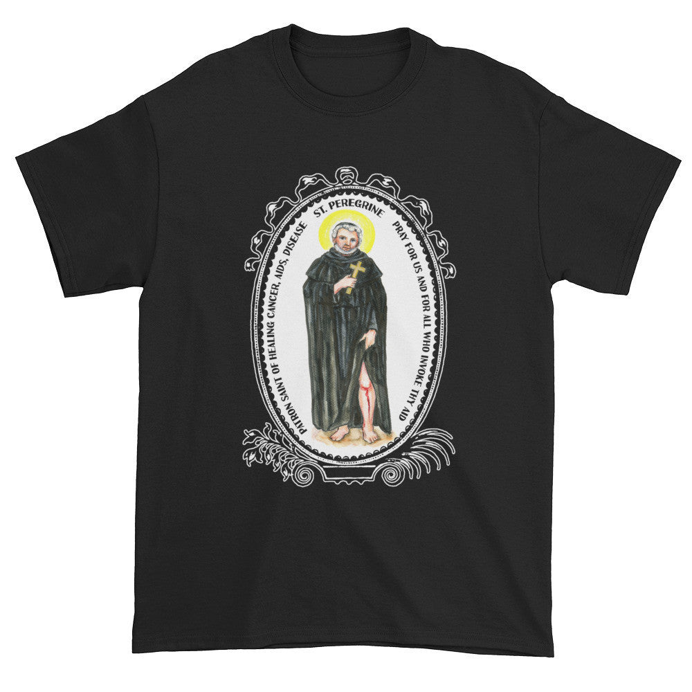 St Peregrine Patron of Healing Disease T-shirt
