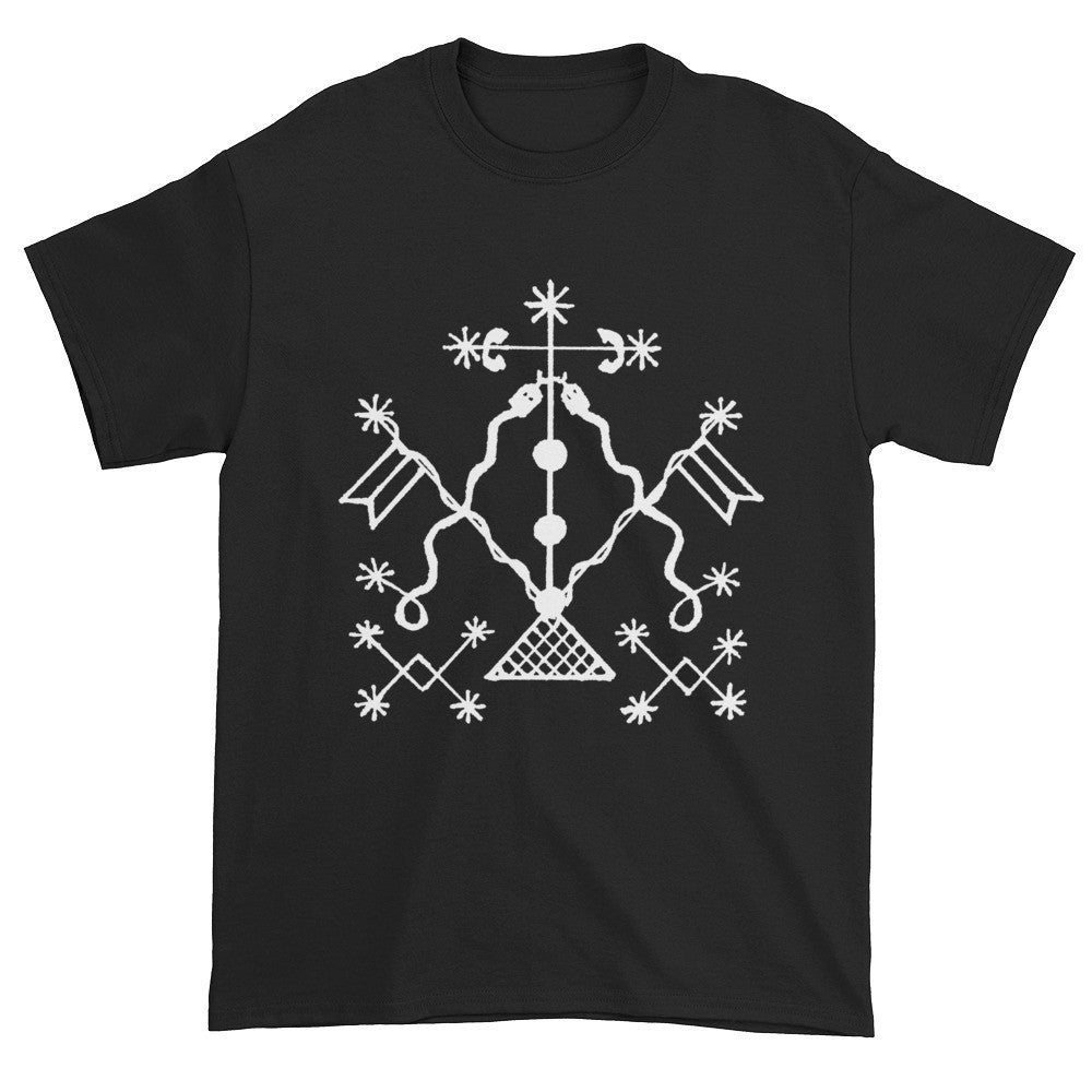 Damballah Wedo Veve for Peace & Harmony Unisex Black T-shirt