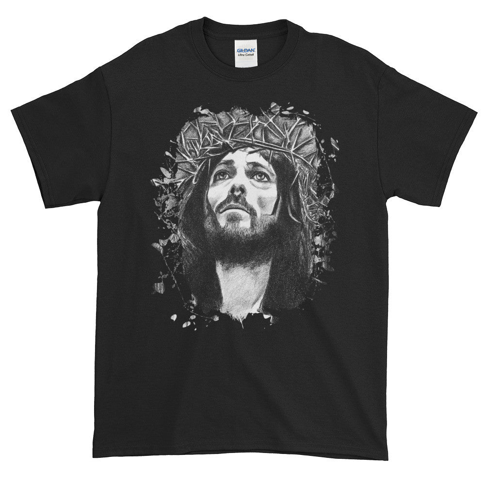 Jesus Christ Crucifixion Portrait Unisex Adult T-shirt