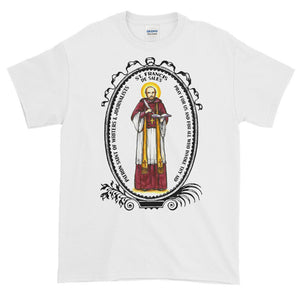 St Francis de Sales Patron of Writers and Journalists Adult Unisex T-shirt