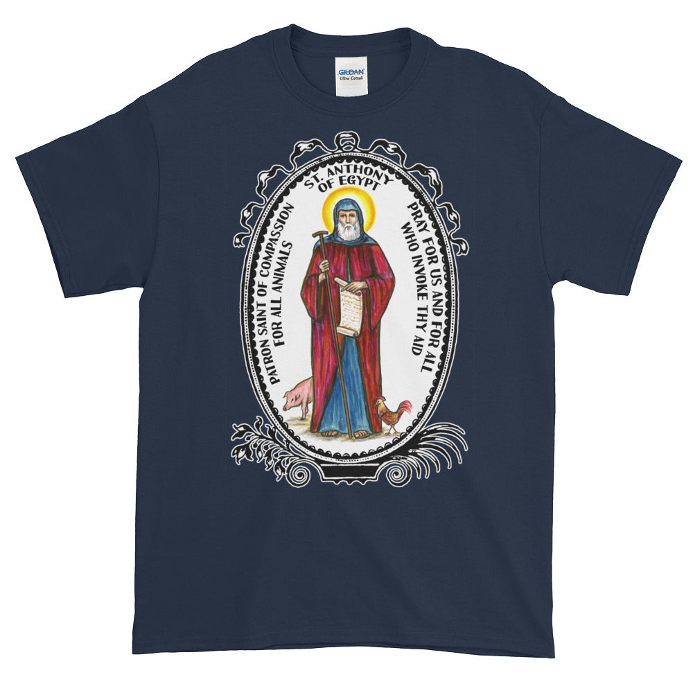 St Anthony of Egypt Patron of Compassion for All Animals T-Shirt