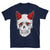 Horned Red Devil Skull Unisex T-Shirt