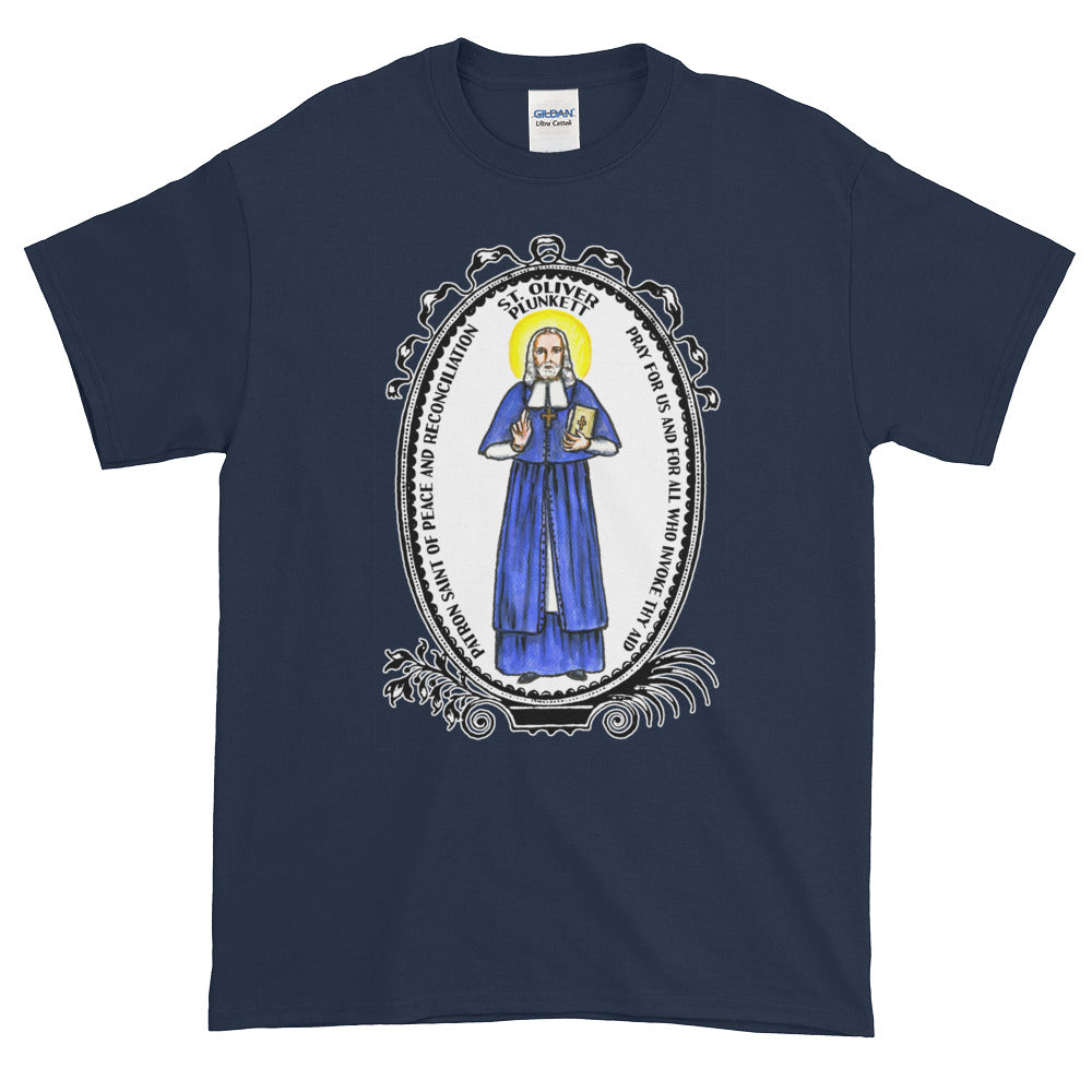 Saint Oliver Plunkett Patron for Peace and Reconciliation T-Shirt