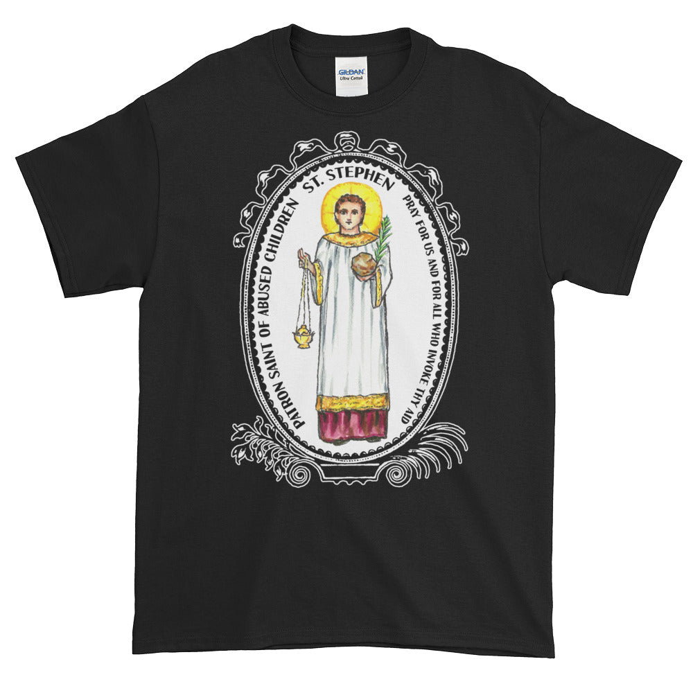 Saint Stephen Patron of Abused Children T-Shirt