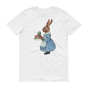 Rabbit in Victorian Party Dress Unisex T-shirt