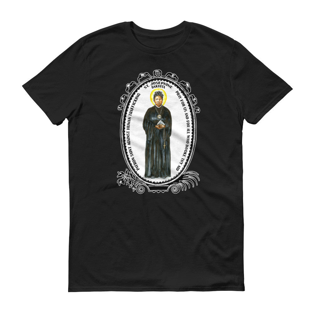 St Josephine Bakhita Patron Against Human Trafficking Unisex T-shirt