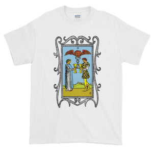 Two of Cups Tarot Card Adult Unisex T-shirt