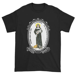 St Gertrude Patron of Cats Unisex T-shirt