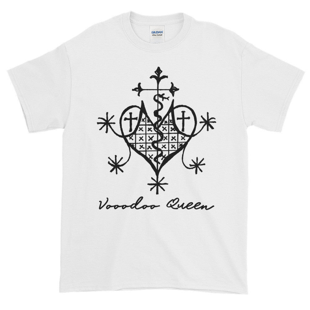 Marie Laveau Voodoo Queen Lwa Veve Love Voodoo Magic Adult Light T-shirt