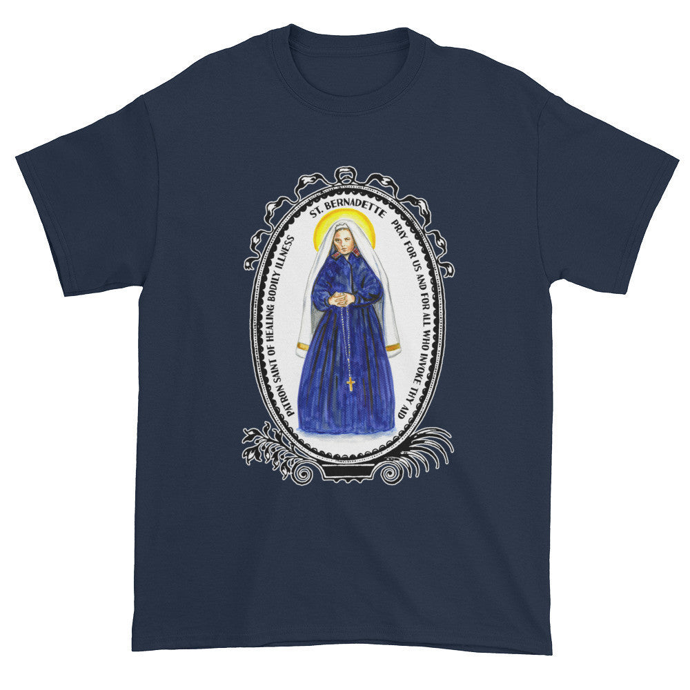 St Bernadette Patron of Healing Bodily Disease Unisex T-shirt