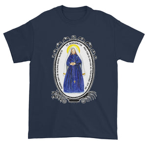 St Bernadette Patron of Healing Bodily Disease Unisex T-shirt