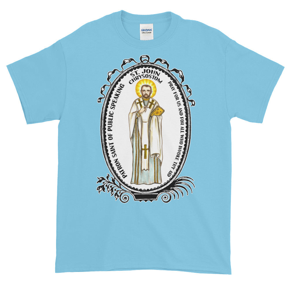 Saint John Chrysostom Patron of Public Speaking T-Shirt