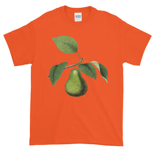 Green Pear Tree Branch Adult Unisex T-shirt