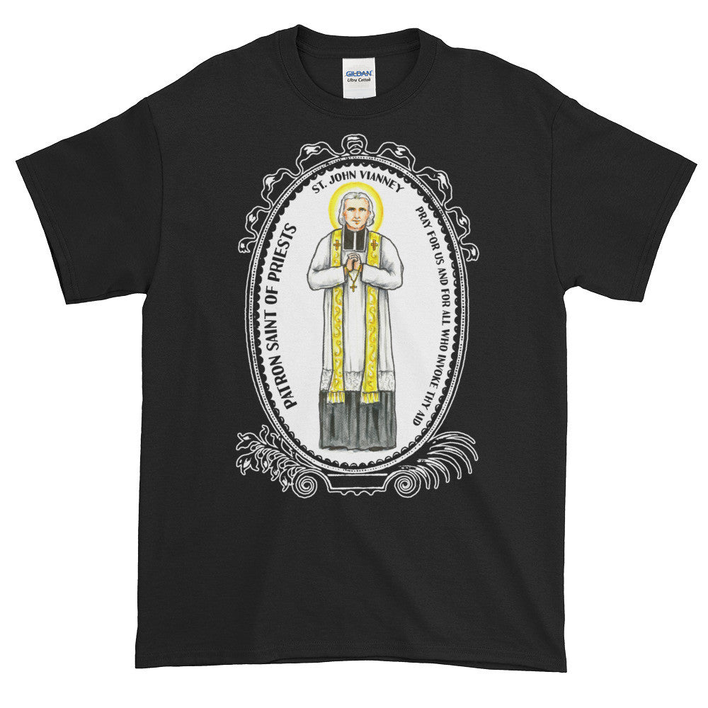 St John Vianney Patron of Priests Unisex Adult T-shirt