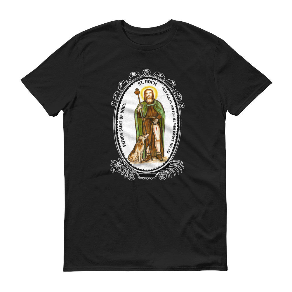 Saint Roch Patron of Dogs Unisex T-shirt