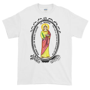 Saint Agatha Patron of Breast Cancer T-Shirt