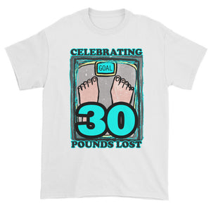 Celebrating 30 Pounds Lost Unisex T-shirt