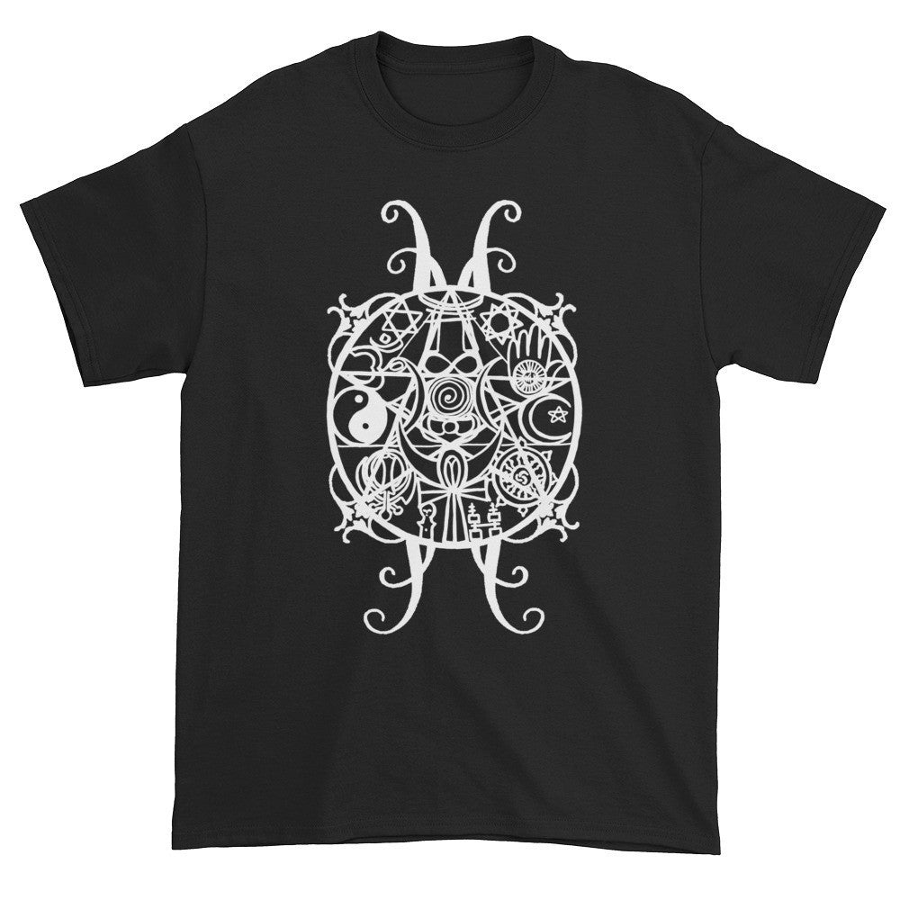 Interfaith Spiritual Unity Unisex Black T-shirt