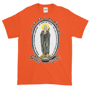 St Mary of Egypt Patron of Overcoming Addiction Unisex Adult T-shirt