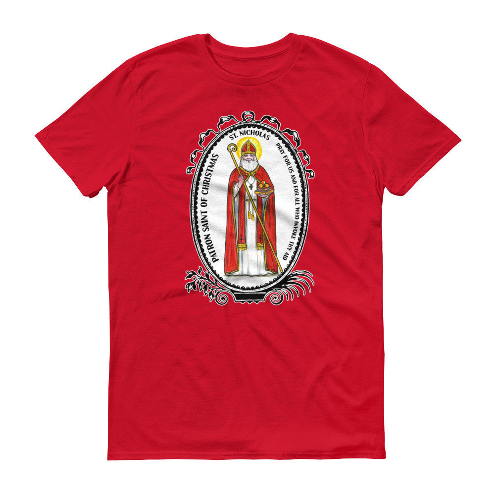 St Nicholas Patron of Christmas Unisex T-shirt