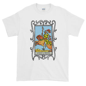 Knight of Wands Tarot Card Unisex Adult T-shirt