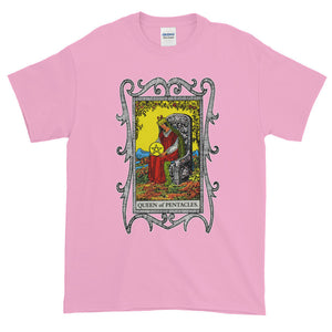 Queen of Pentacles Tarot Card Unisex Adult T-shirt