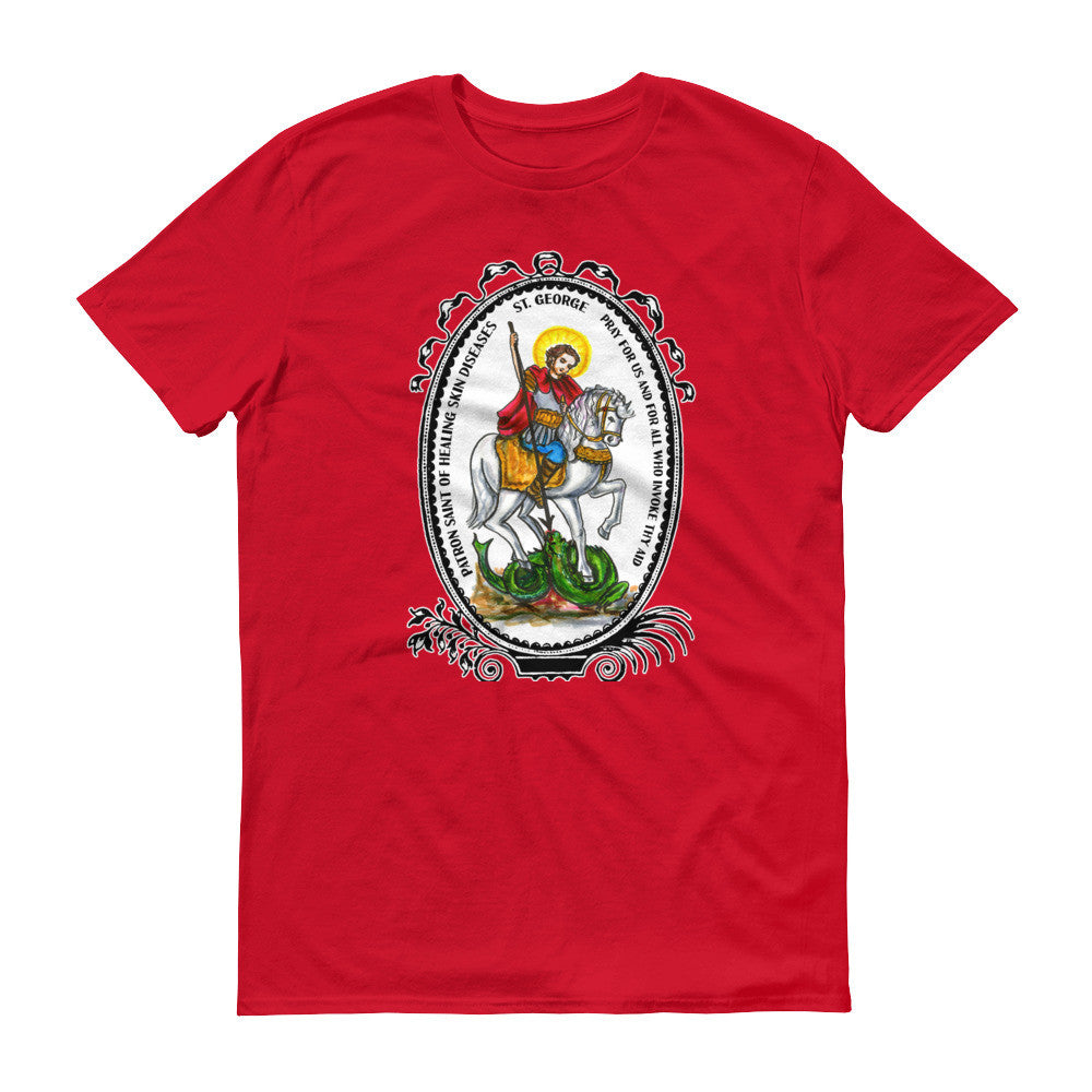 St George Patron of Healing Skin Diseases Unisex T-shirt