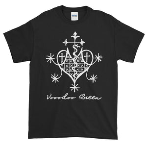 Marie Laveau Voodoo Queen Lwa Veve Love Voodoo Magic Adult T-shirt