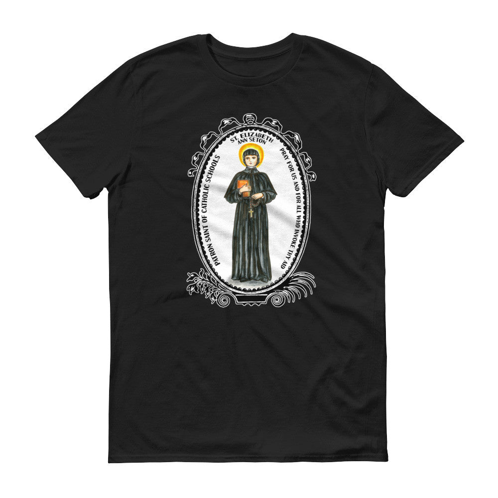 Saint Elizabeth Ann Seton Patron of Catholic Schools Unisex T-shirt