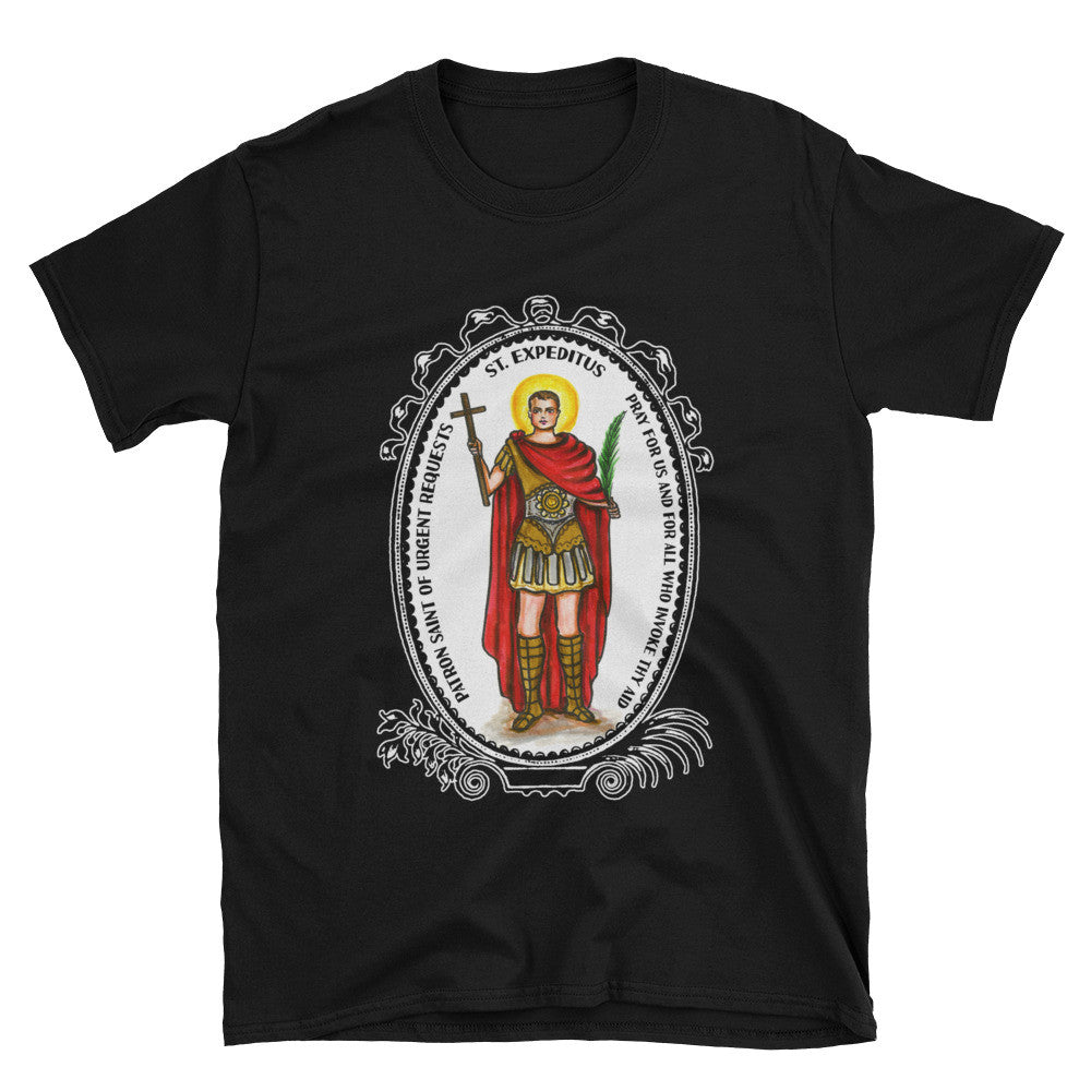 St Expeditus Patron of Urgent Requests Unisex T-Shirt