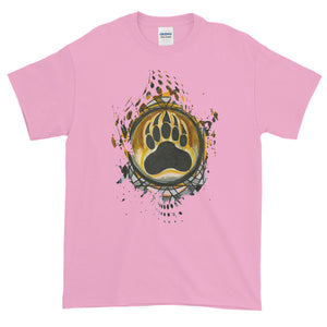 Bear Claw Paw Grunge Adult Unisex T-shirt