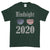 Hindsight 2020 USA Election Republican Democrat Adult Unisex T-shirt