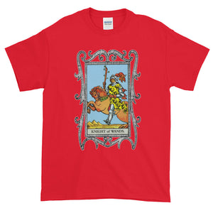 Knight of Wands Tarot Card Unisex Adult T-shirt