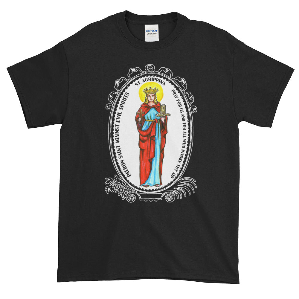 Saint Agrippina Patron Against Evil Spirits T-Shirt