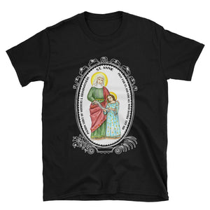 St Anne Mother of Mary Patron of Moms & Grandmothers T-Shirt