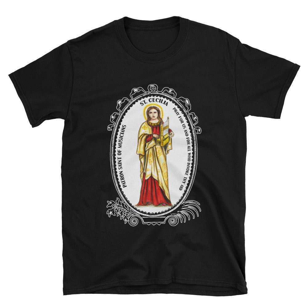 St Cecilia Patron of Musicians Unisex T-shirt