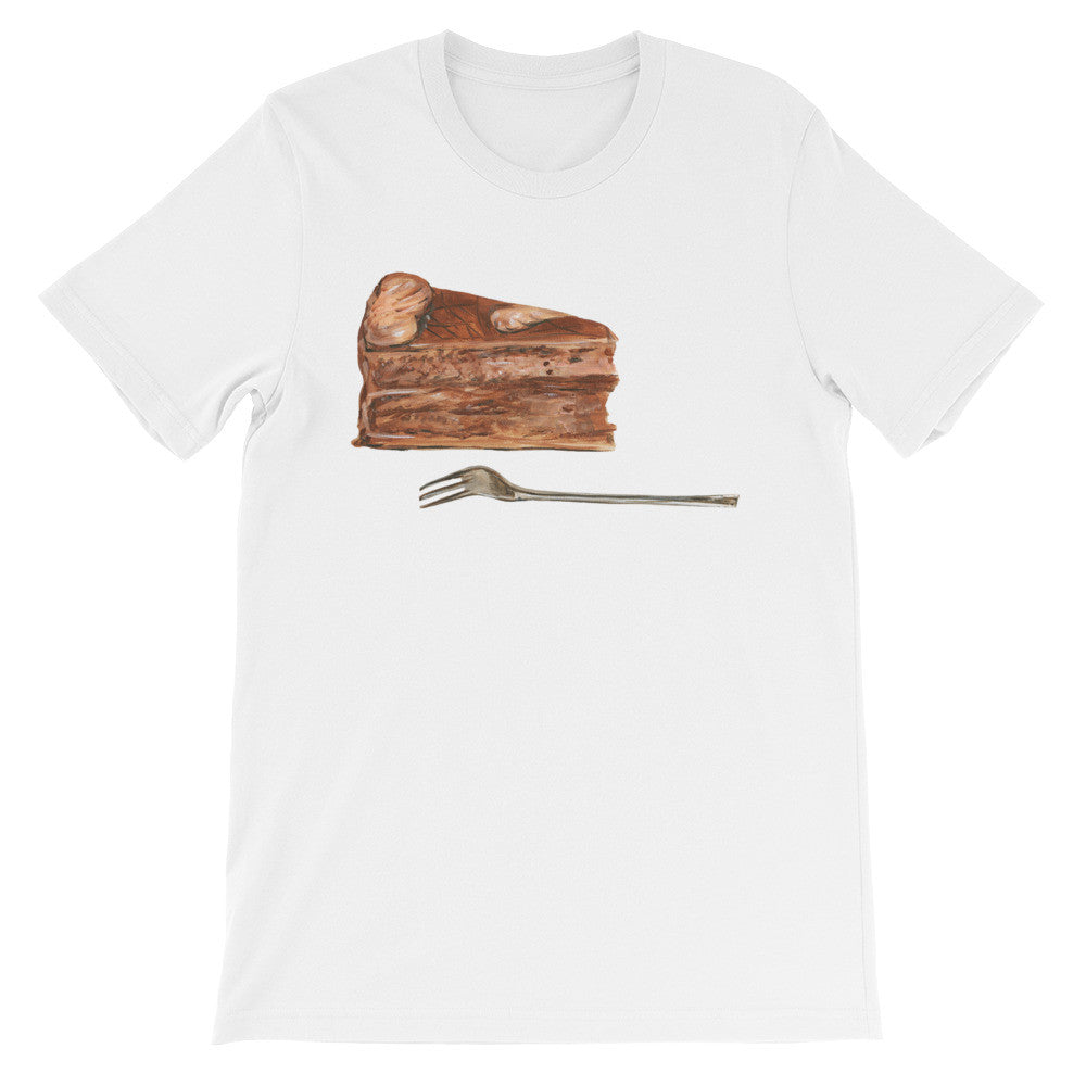 Slice of Chocolate Cake Unisex T-shirt