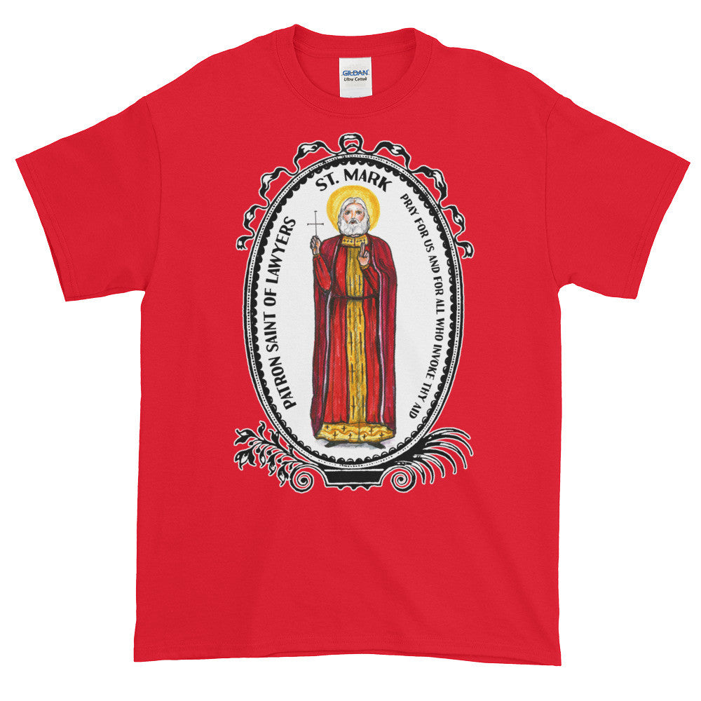 St Mark Patron of Lawyers Unisex Adult T-shirt
