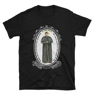 St John Bosco Patron of Education with Compassion Unisex T-Shirt