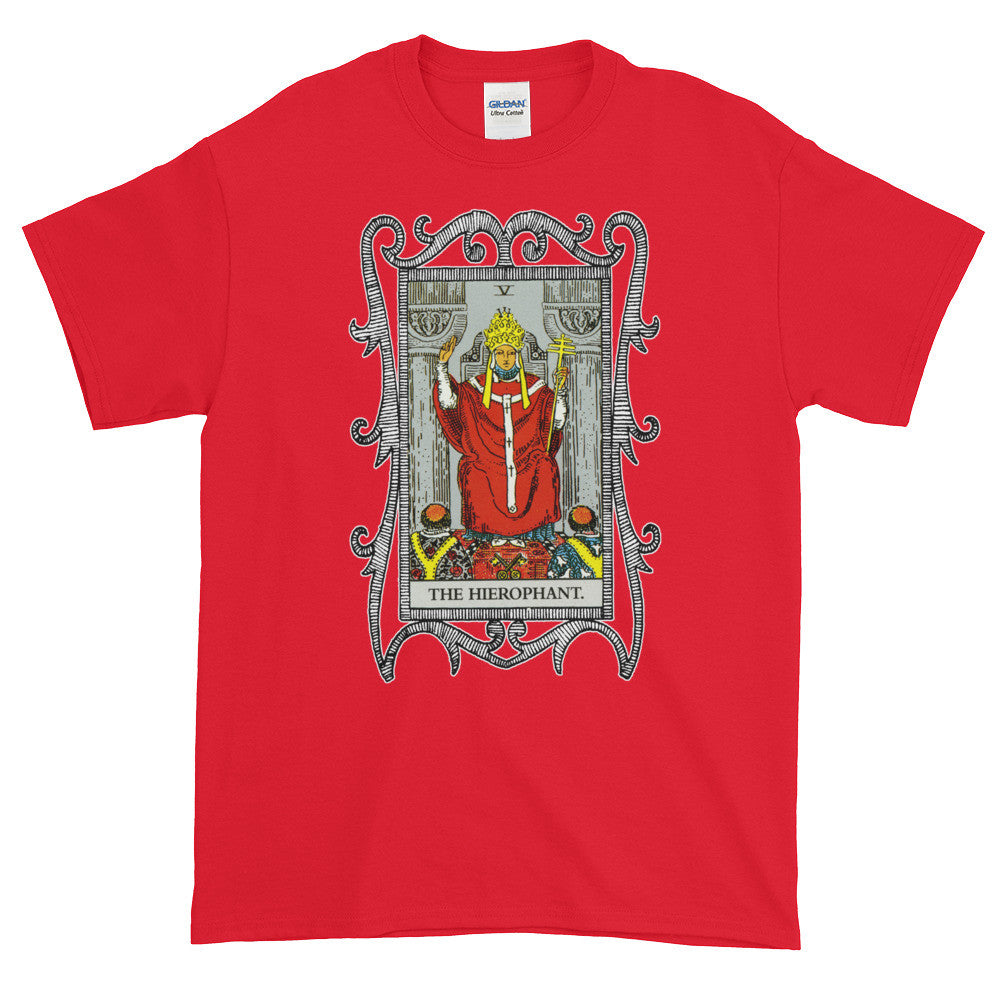 The Hierophant Major Arcana Tarot Card Adult Unisex T-shirt