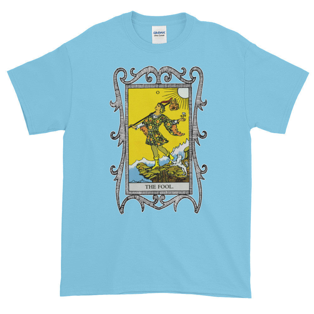The Fool Major Arcana Tarot Card Adult Unisex T-shirt