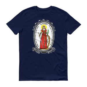St Catherine of the Wheel Patron of Sewing & Fashion Design T-shirt