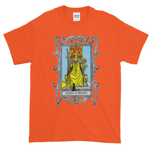 Queen of Wands Tarot Card Unisex Adult T-shirt