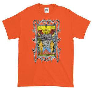 Lovers Major Arcana Tarot Card Adult Unisex T-shirt