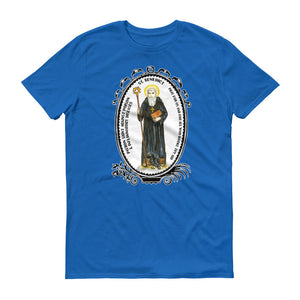 St Benedict Patron Against Poison & Inflammatory Diseases T-shirt