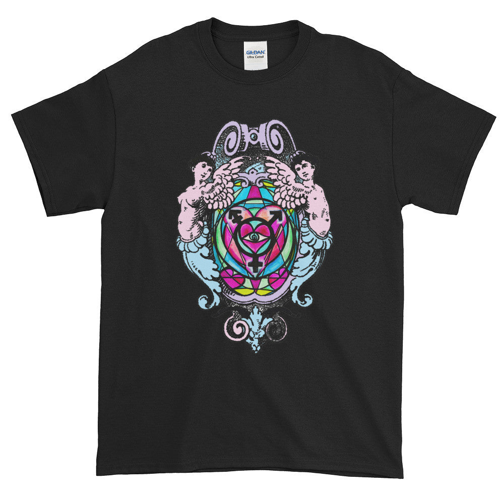 Transgender Love Angels LGBT Adult Unisex T-shirt