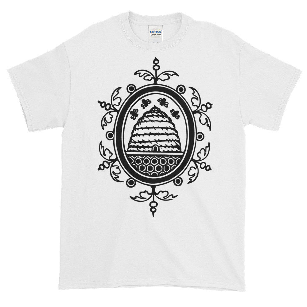 Vintage Beehive Honey Bee Keeper Adult Unisex T-shirt
