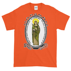Saint Winifred Patron of Unwanted Advances T-Shirt