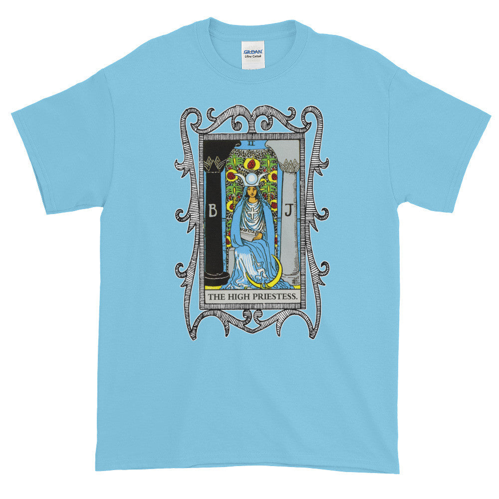 The High Priestess Tarot Card Major Arcana Adult Unisex T-shirt