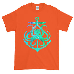 Octopus Anchor Nautical Adult Unisex T-shirt